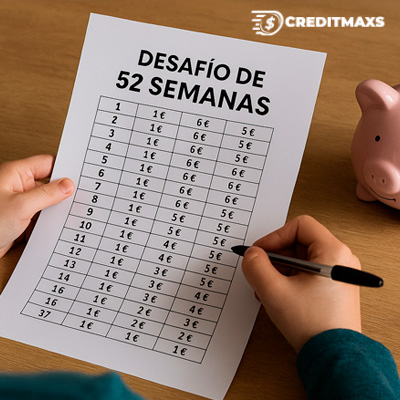 Reto de ahorro progresivo: aplica el desafío de 52 semanas y cumple tus metas financieras. Desafío de 52 semanas