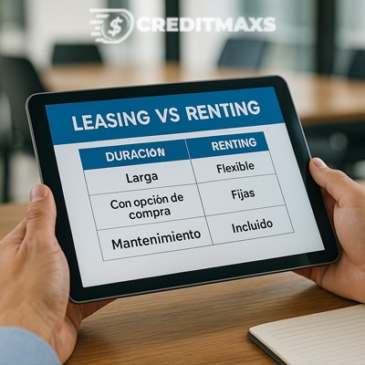 Diferencia entre leasing y renting